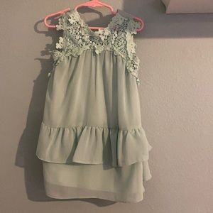 BCBG Teal dress size 3T
